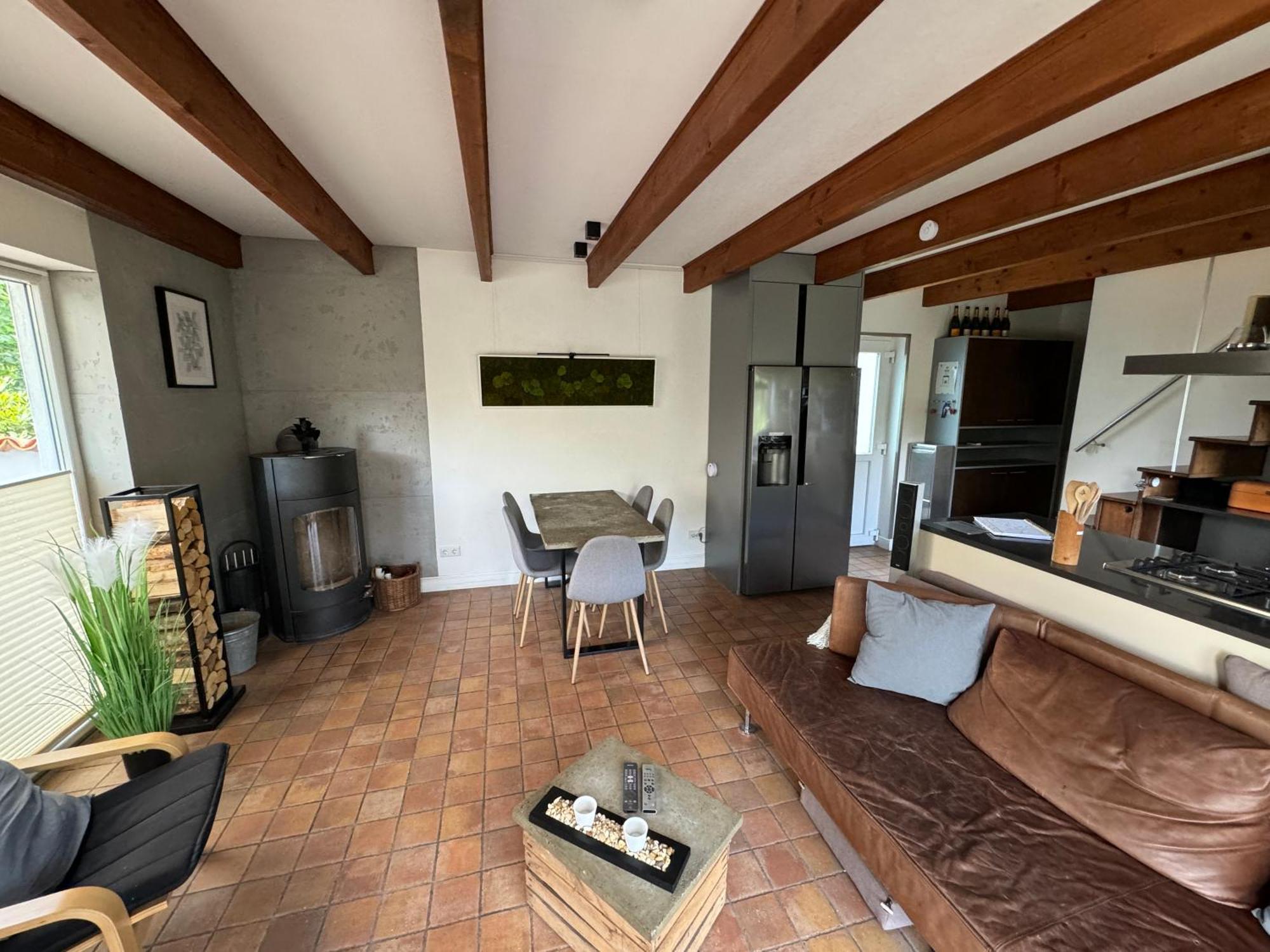 Luxurioeses Ferienhaus Am Ems Jade Kanal Sande Exterior foto