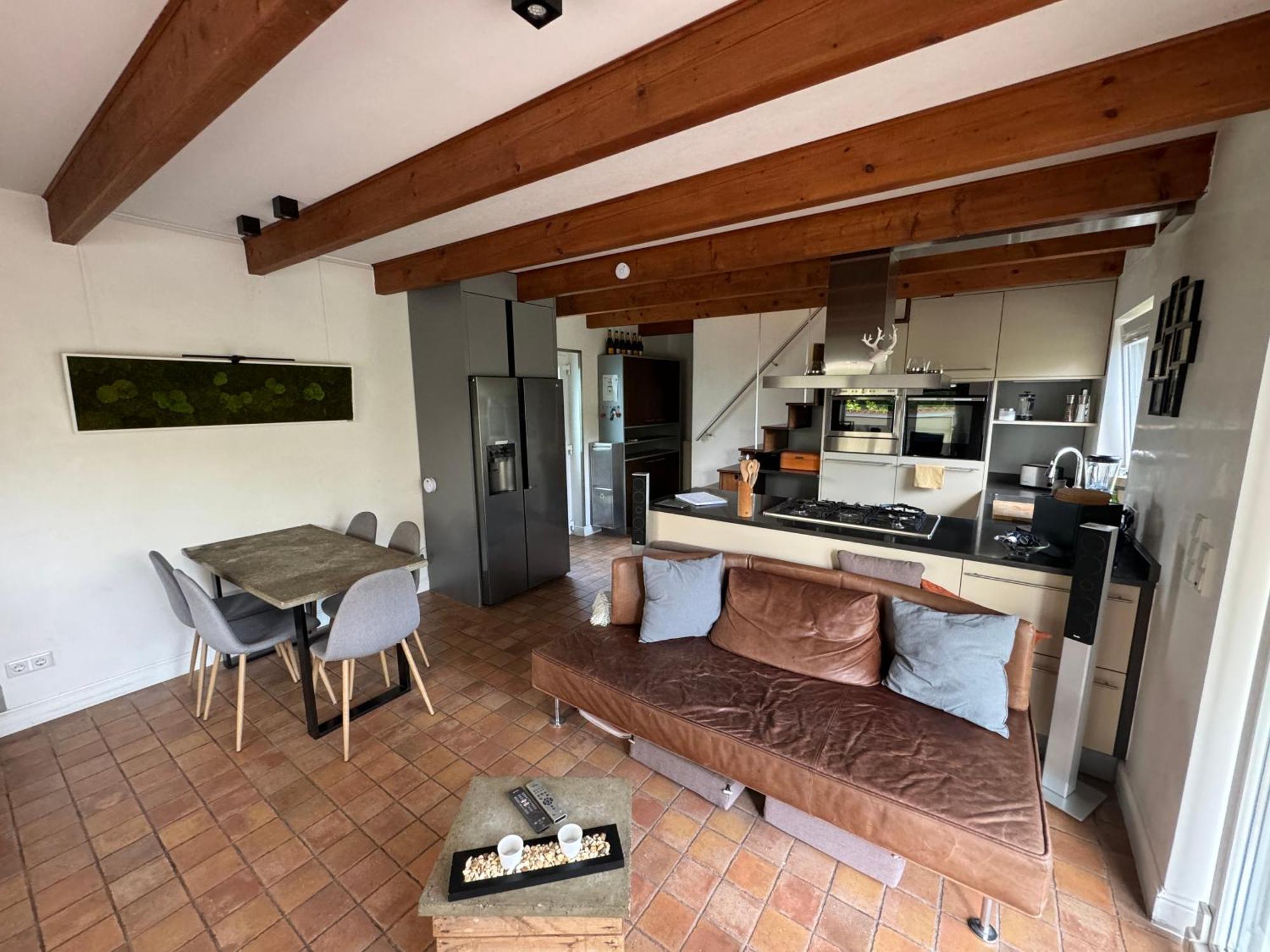 Luxurioeses Ferienhaus Am Ems Jade Kanal Sande Exterior foto